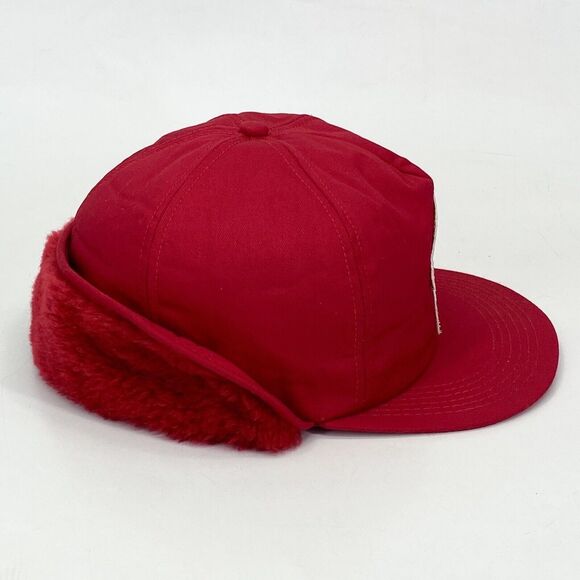 Vintage K-Brand Frontier Feeds Trapper Hat Size 6 1/4-7 1/2 Ear Flap (H3) - Picture 3 of 13